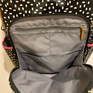 Fossil | Bags | Fossil Black And White Polka Dot Backpack  display picture 2